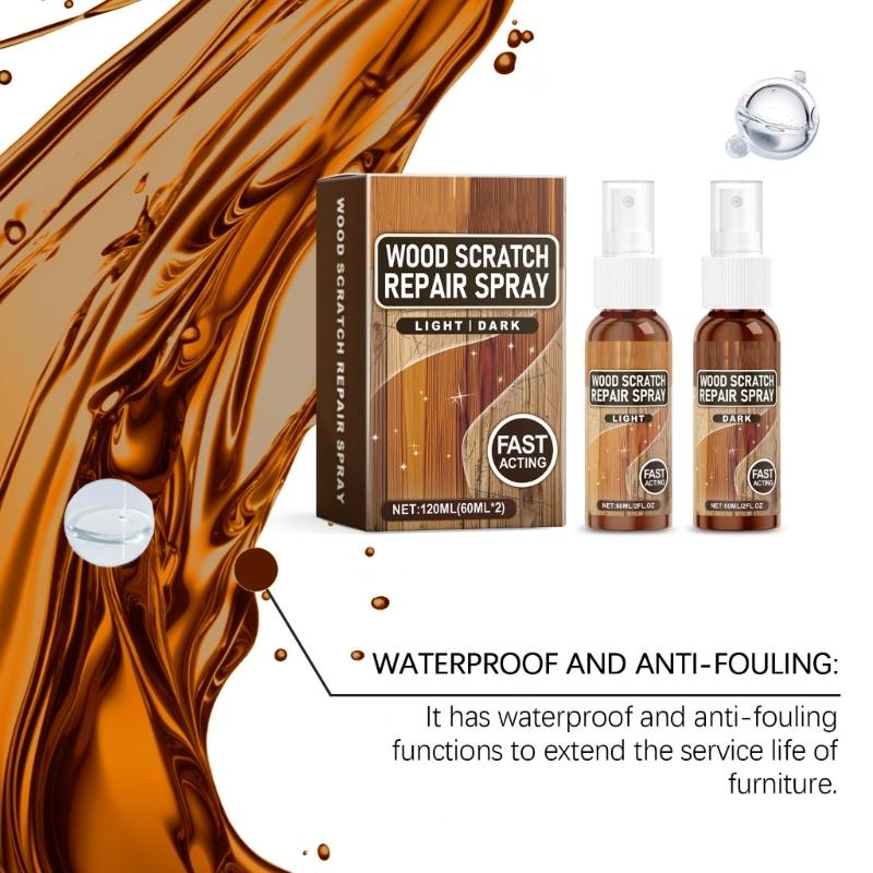 Advanced Floor Repair Solution Quick Drying Technology High Gloss Finish Polish Sprays For Wood Tile Laminate