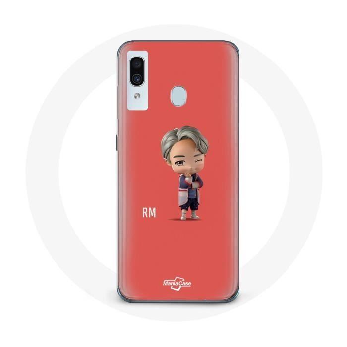 Coque pour Samsung Galaxy A20e BTS TinyTAN Animation RM