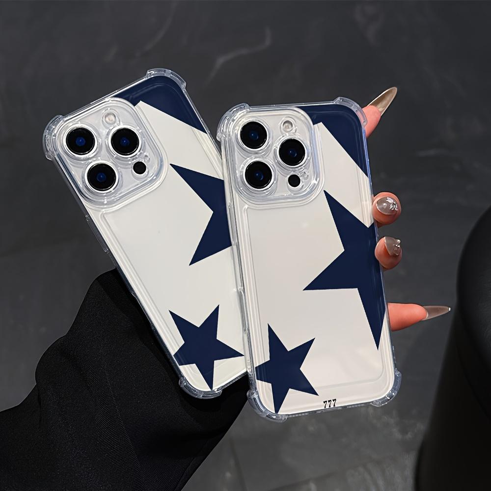 Креативный чехол для телефона со звездным узором, подходит для iPhone 17 16 15 14 13 12 11 Pro/Max/Plus, противоударная задняя крышка