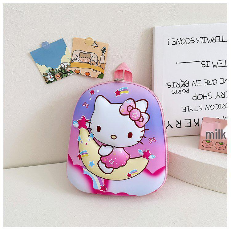 3D Animal Hard Shell Backpack for Kids (2-7 Years) - Lightweight Cartoon Design
