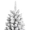VidaXL Sapin de Noël artificiel avec neige floquée 240 cm PVC et PE345192