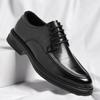 Leather Shoes Men's Trend British Style Dress Casual Men's Shoes Wedding Groom Suit Leather Shoes 2025