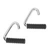 2PCS Pull Up Handles for Men Women Steel TPE C Shaped Gym Resistance Band Handles for Exercise Workout Fitness Training