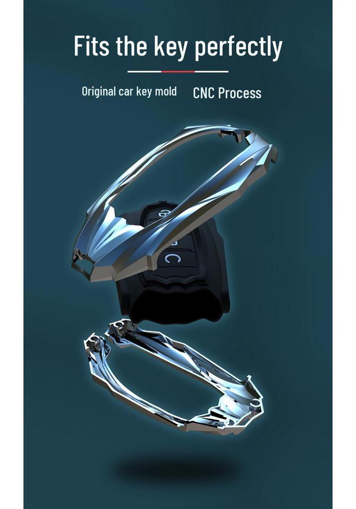 Чехол для ключа Chery: Совместимо с Arrizo 5 Plus, Pro GX, Tiggo 8 Plus, 3X, 5X, Tiggo 7.