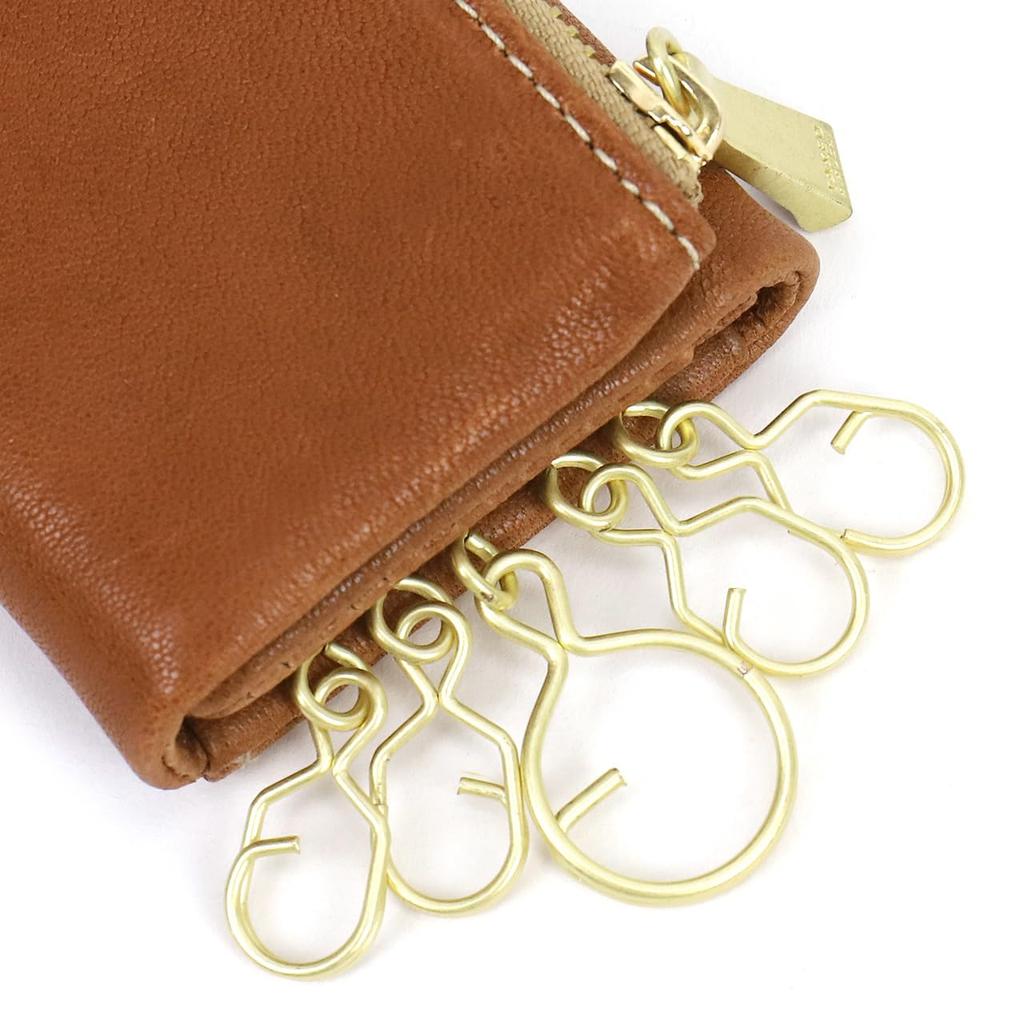 Feel Accessories Чехол для ключей с кошельком для мелочи Кожа Овчина Черный [TAKEO KIKUCHI] № 788602