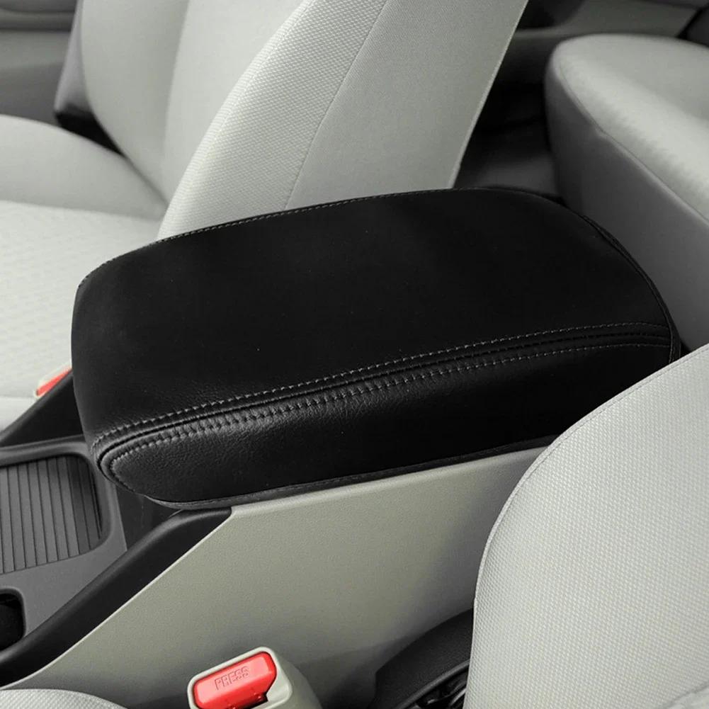 Для Honda CIVIC 9-го поколения 2012 2013 2014 2015 годов, кожаный чехол для центрального подлокотника с микрофиброй, автомобильные аксессуары для интерьера