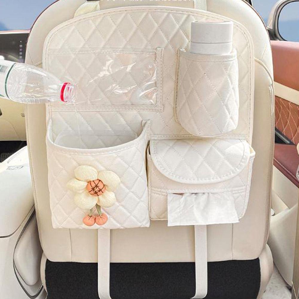Foldable Car Seat Back Hanging Bag Household Car Back Seat Organizer Car Supplies