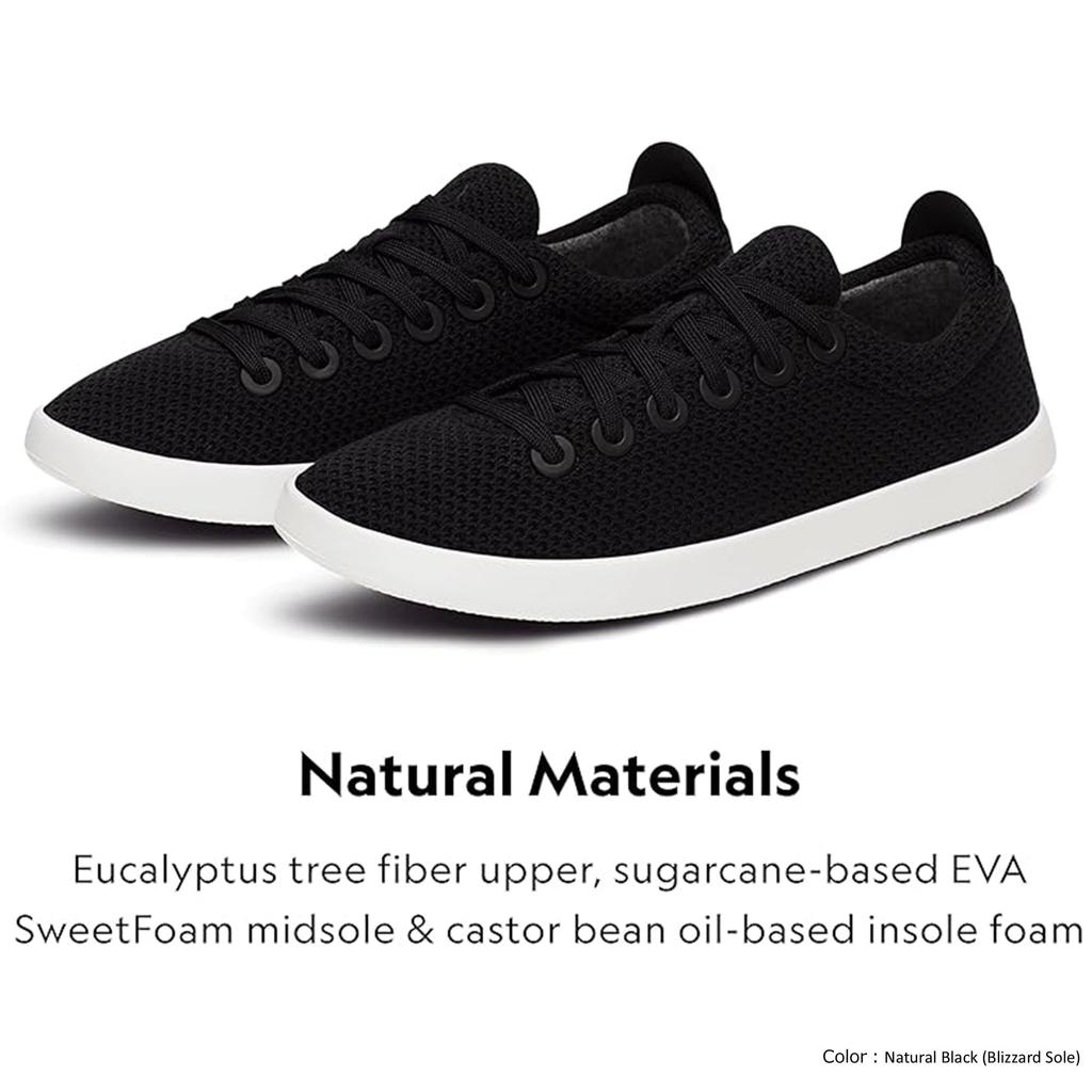 Allbirds TREE PIPER Натуральный Черный Черный Размер см Мужские Кроссовки, (Натуральная подошва), 28,0
