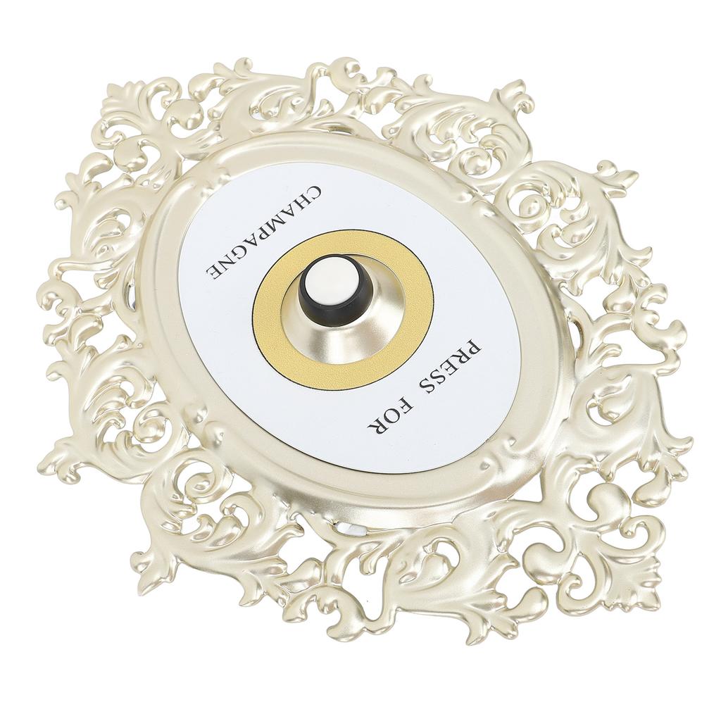 Декоративная кнопка дверного звонка в стиле шампанского, европейский стиль, винтажный декор, декоративная табличка