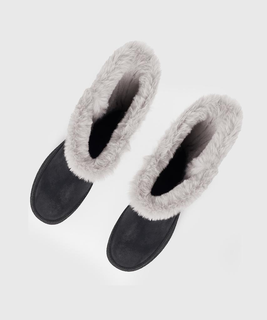 Kissa Кожаные Сапоги из Натуральной Овчины Двусторонние H509303