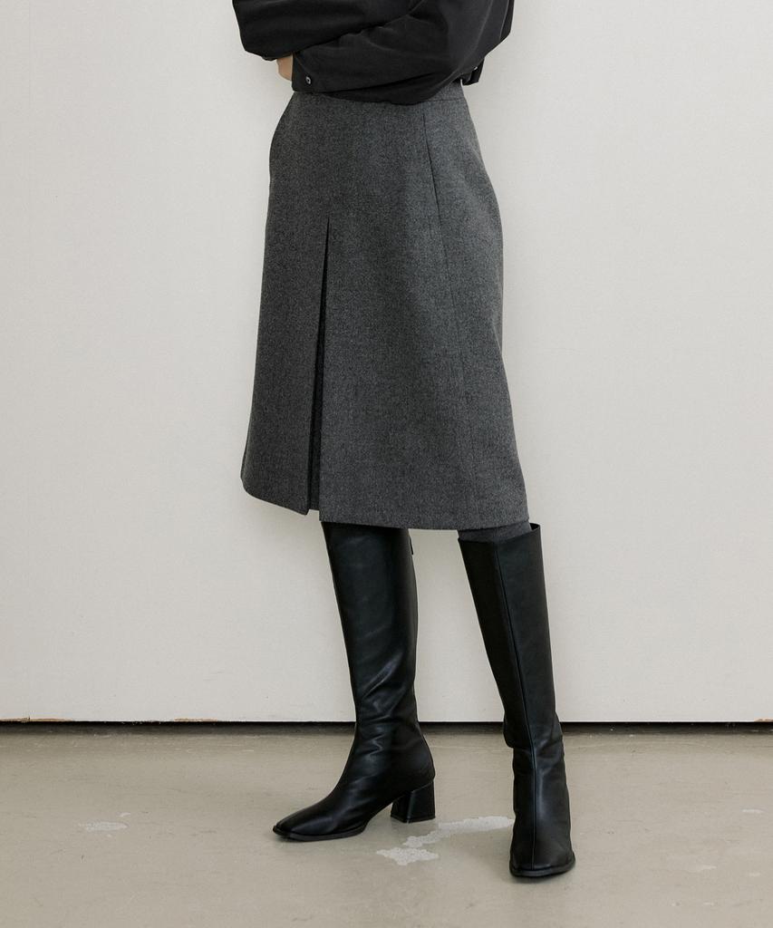 Оtte Very Wool Twill Midi Skirts_2Цвета