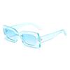 Box sunglasses, European and American personalized multi-color colorful candy-colored glasses, square international station hot products