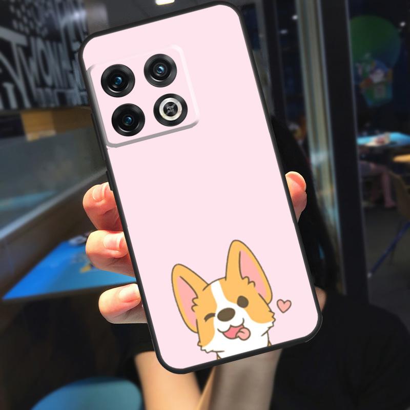 Мультяшная валлийская собака Шиба Корги Чехол Для OnePlus 13 12 R 11 9 10 Pro 8T 9RT 10T OnePlus Nord 4 CE 2 3 Lite N30 N20 Чехол