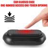 ZDO1 Car Sunglasses Glasses Clip Case Visor Storage Holder Accessories For Ford STRACING Fiesta Focus Edition Mondeo Fusion Ecosport