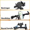 JGX001 Universal Bike Handlebar Mount Phone Holder for Mountain Road Bicycle Shockproof Cellphone Bracket