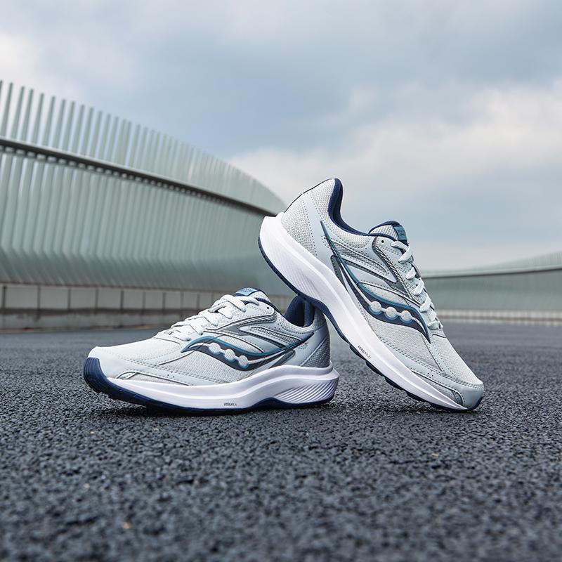 SAUCONY Низкие повседневные кроссовки для бега начального уровня Мужские Серый Синий S20943-202