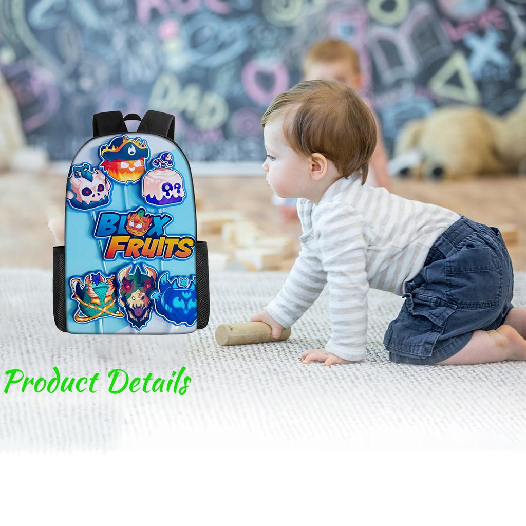 Large-capacity Backpack For Primary And Secondary School Students, Cartoon Shoulder Bag And Pencil Case For Children