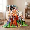 Dragon Ball blanket Flannel Blanket Soft Cozy Plush Throw for Sofa Bed Lightweight Home Decor