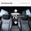 YZ For Tesla Model 3 Y YL Juniper -2026 Car Seat Headrest pillow Lumbar Support Neck Pillow High-Quality Leather Accessories