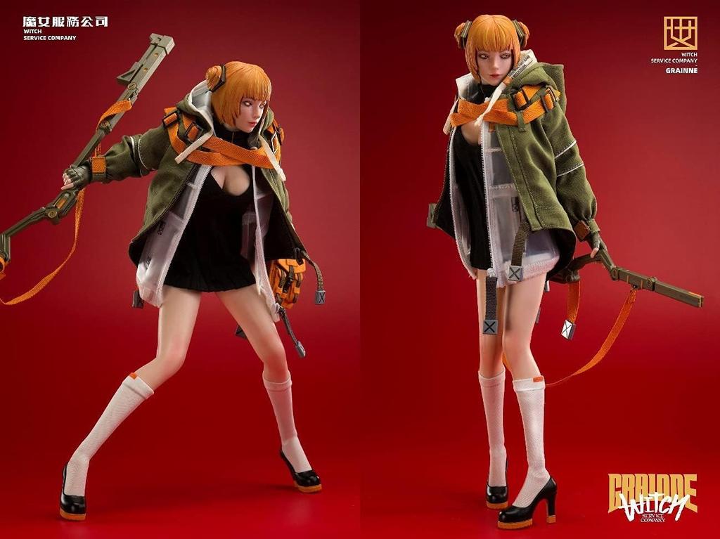 I8TOYS SERENE HOUND Серия 501S613 Зерно, Ведьма Обещания, ПВХ Окрашенная Подвижная Фигурка Масштаба 1/6