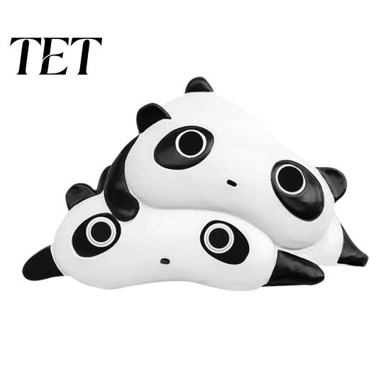 Cartoon Light Switch Surround 3D Panda Sticker, Cute Decal, Easy Peel Decorative Wall Plate Sticker & Stick Art Decor for Home Bedroom Living