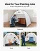 Portable Paint Booth Tent, 2330 x 1720 x 1900mm Painting Tent Station, Spray Shelter with Built-in Floor & Mesh Screen, Large Space, Oxford Spray