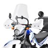 ZETA RACING Adventure Windshield Large Screen Size x Thickness Polycarbonate Long Touring Windshield Dirtfreak Replacement/Option (357mm 403mm) (3mm)