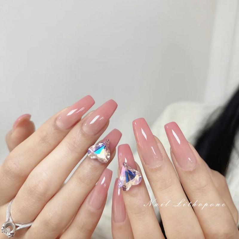 Nail Art Pigment Powder Same Style As Influencers DIY Gradient Embossing Manicure White Fine