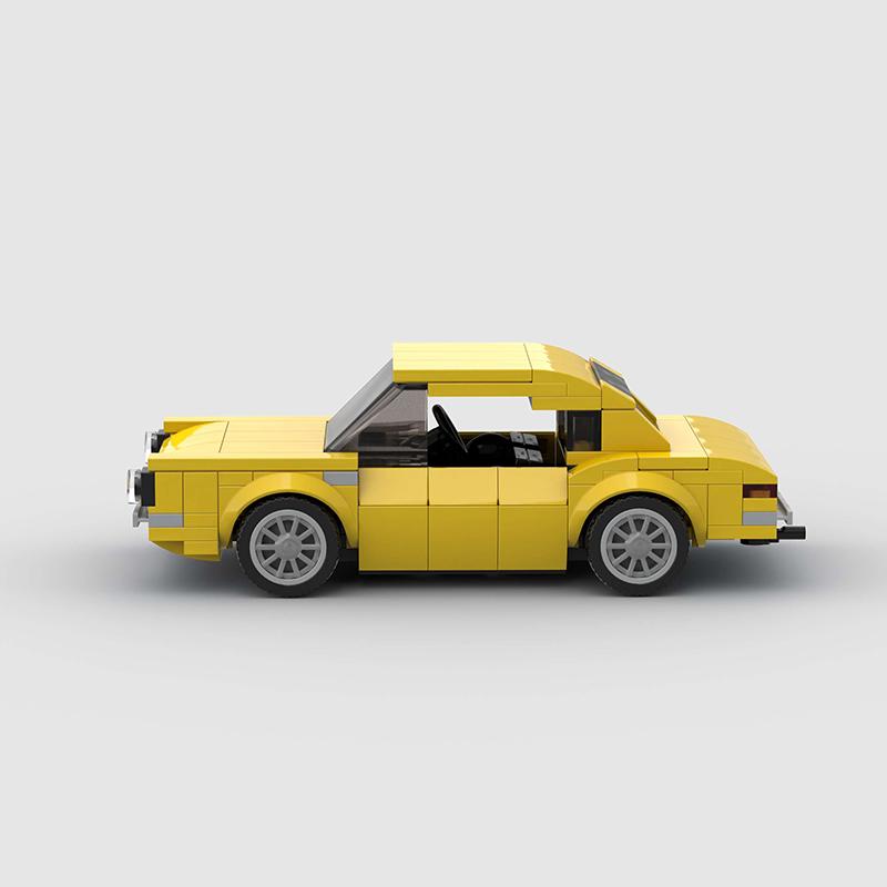 Escort RS1600 MOC Скоростной Автомобиль Супер Гонка Технический Транспорт Модель Строительный Блок Гонки Ралли Спорт Кирпичный Игрушка Рождественский Подарок Город