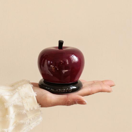 Диспенсер для зубочисток Yousheng Ceramic Red Fruit, держатель для зубочисток для зубной нити, домашний офис, ресторан, кухня, настольный органайзер для зубочисток, контейнер