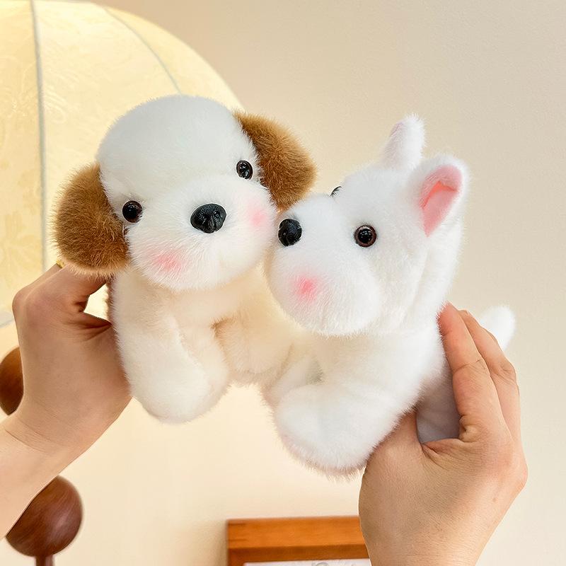 Puppy plush toy woof doll west highland doll children's gift