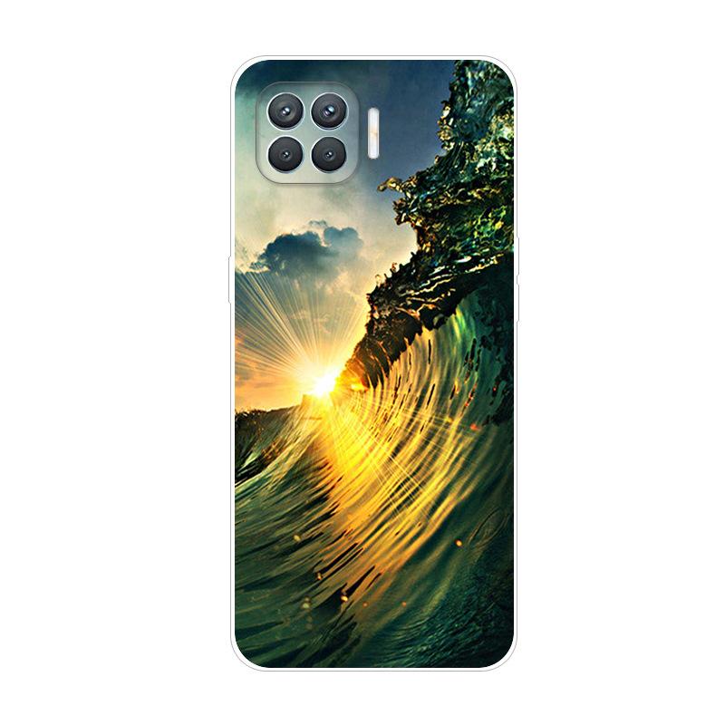 Чехол для OPPO Reno4 Lite Reno5 Lite, противоударный мягкий силиконовый чехол из ТПУ для OPPO Reno 5 4 Lite, чехлы для телефонов, чехол с милым мультяшным рисунком