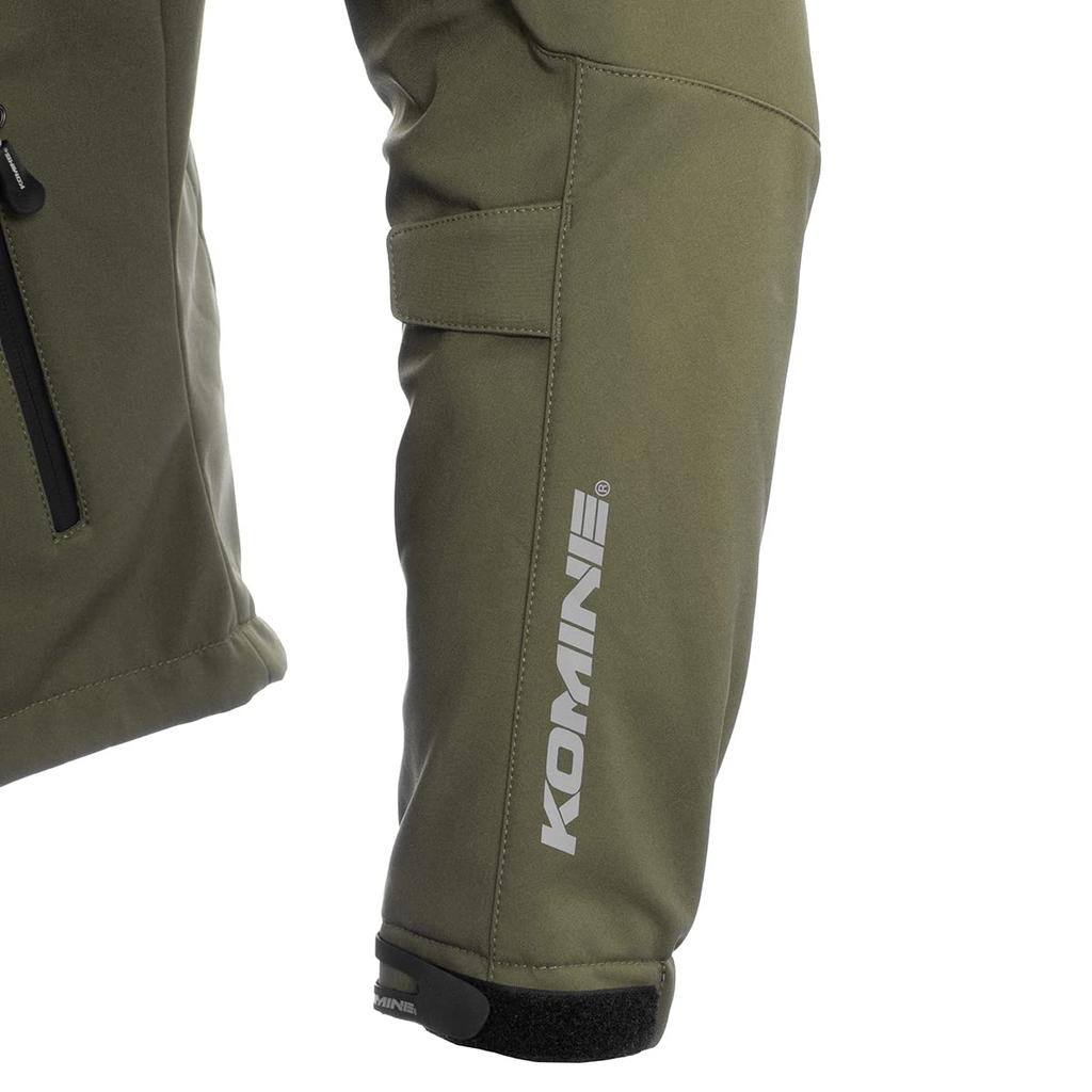 Мотоциклетная куртка защитная софтшелл зимняя парка IFU Neo 4XL [KOMINE] - JK-5792 07-5792 Черный/Красный