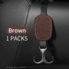 OEM ODM Car Seat Back Hook for Bags Vehicle Hidden Headrest Hidden Hanger Clips for Shopping Bag Car Accessories Supplies