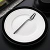 Stainless Steel Fruit Forks Pickle Forks Cocktail Salad Dessert Cake Forks Tableware for Banquet Party Seafood Dinner