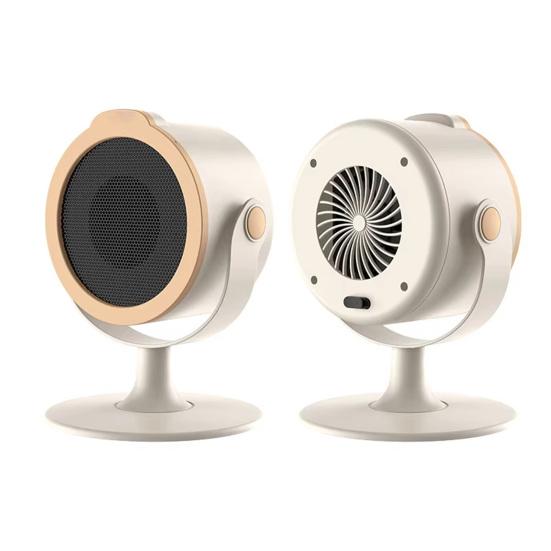 Портативный настольный обогреватель 220 В, энергосберегающий, быстро нагревающийся, мини-обогреватель с вращением на 360 градусов и защитой от перегрева.