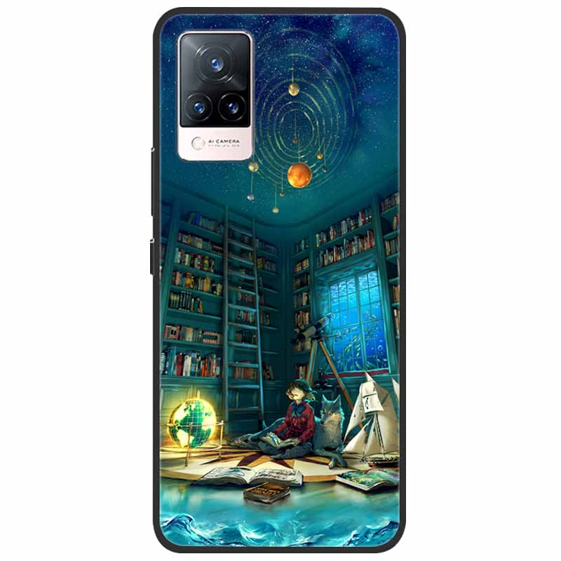 Мягкий силиконовый чехол для телефона vivo V21 5G 4G V21E V2027 Y11S Y12S V20 V2025 V 21E TPU Coque Чехол для Vivo V 21e 21 Защитный