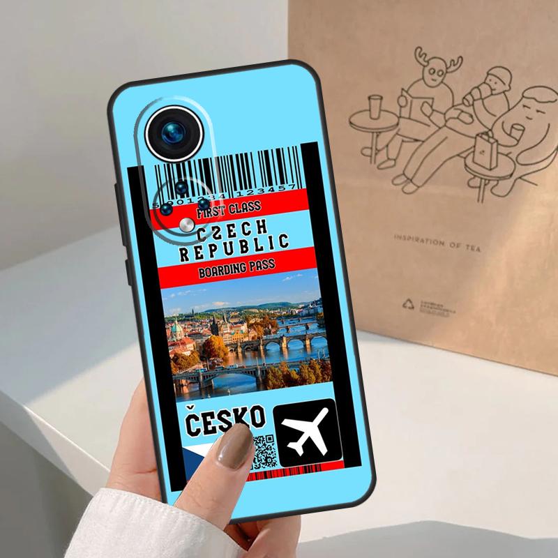 Чехия Чешский флаг Для Honor Magic 8 Pro 7 6 5 Lite Чехол Для Honor Win RT 200 400 50 70 90 X8b X9a X9b X9c X9d