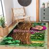 Masha Bear Customized Name Area Rug Design for Balcony Entryway Game Room Hallway Antislip Carpet Office home decor Spiritual Gift
