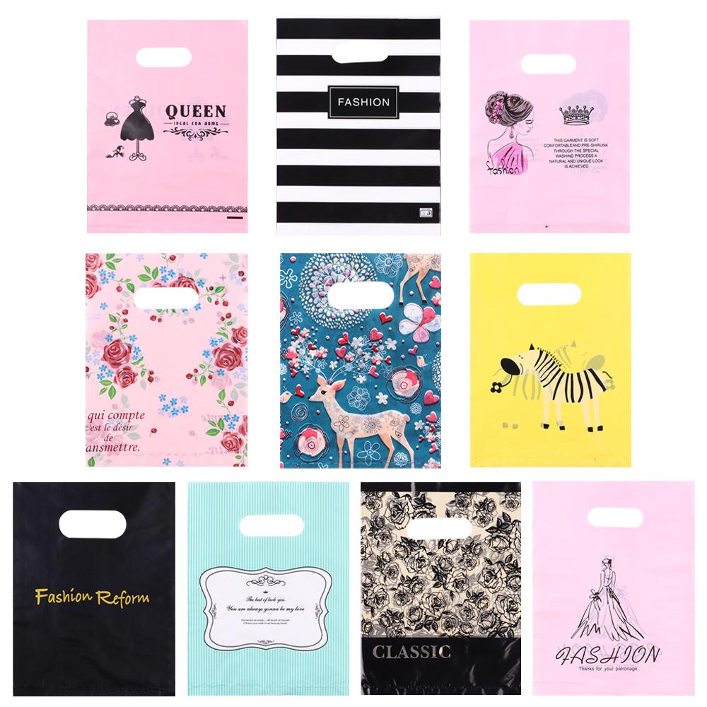 Size Party Supplies Gift Bags With Handle Jewelry Packing Candy Cookie Pocket Packaging Handbag