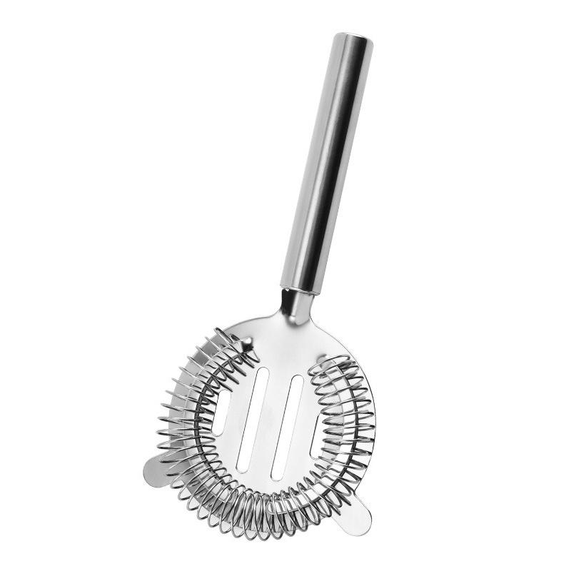 Фильтр для коктейлей из нержавеющей стали, фильтр для льда, барный фильтр класса люкс, профессиональные инструменты бармена, круглый сепаратор льда