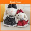Bowknot Plush Bunny Dolls Childrens Cartoon Animals Holiday Gifts Pp Cotton