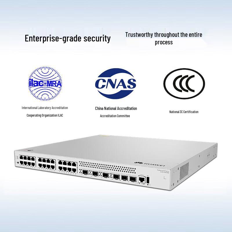 Huawei KunLun S530-24ST4XE Enterprise Layer 3 Core Fiber Switch