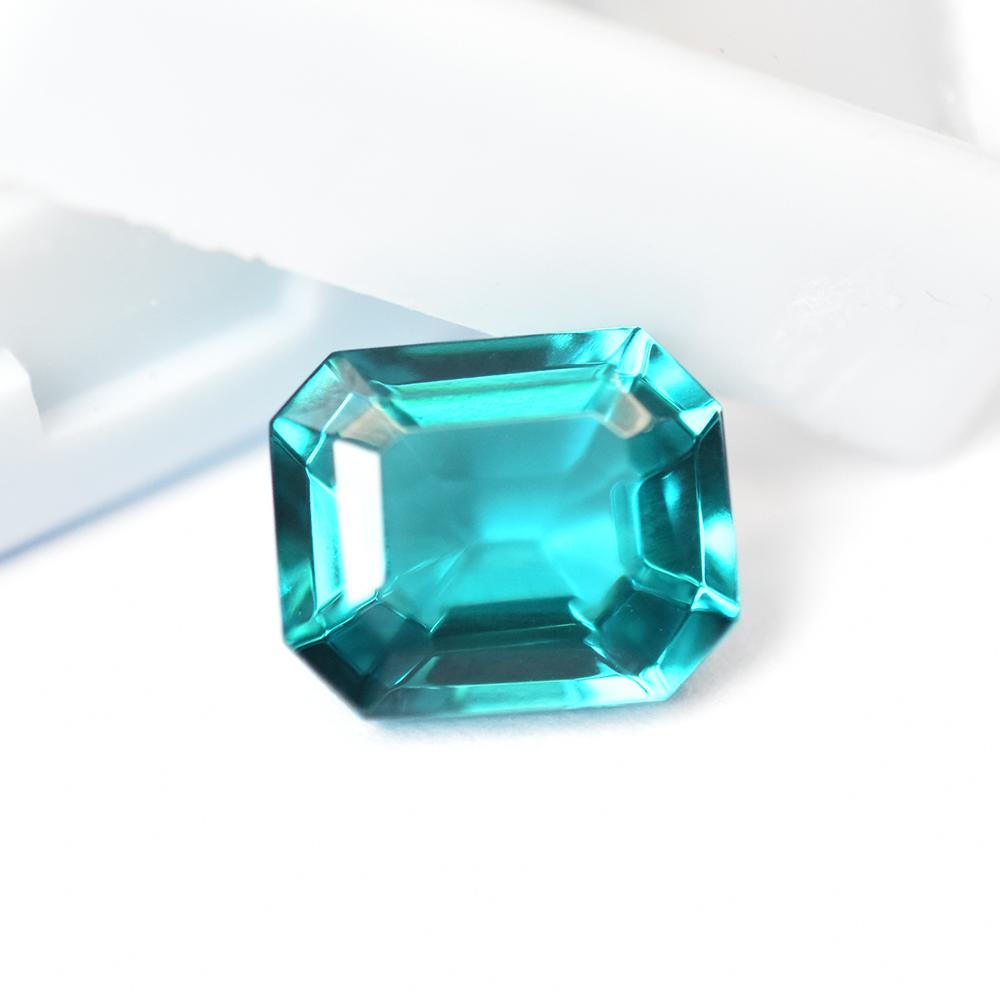 7 Ct Emerald Cut RARE Green Garnet NATURAL   Loose Gemstone For Birthday