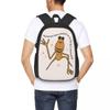 Marcus The Worm Robert Help Meme Brain Rot Student Backpack School Bag Hiking Travel Daypack for Fashion Bookbag Shoulder Bags