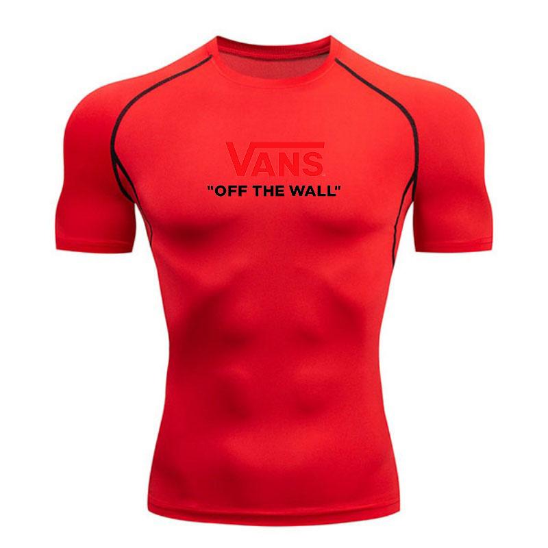Men's Compression Fitness Sports T-Shirt Breathable Stretchy