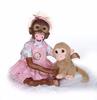 52 см, ручная работа, подробная краска, Reborn Baby Monkey, новорожденный ребенок, коллекционное искусство, высокое качество