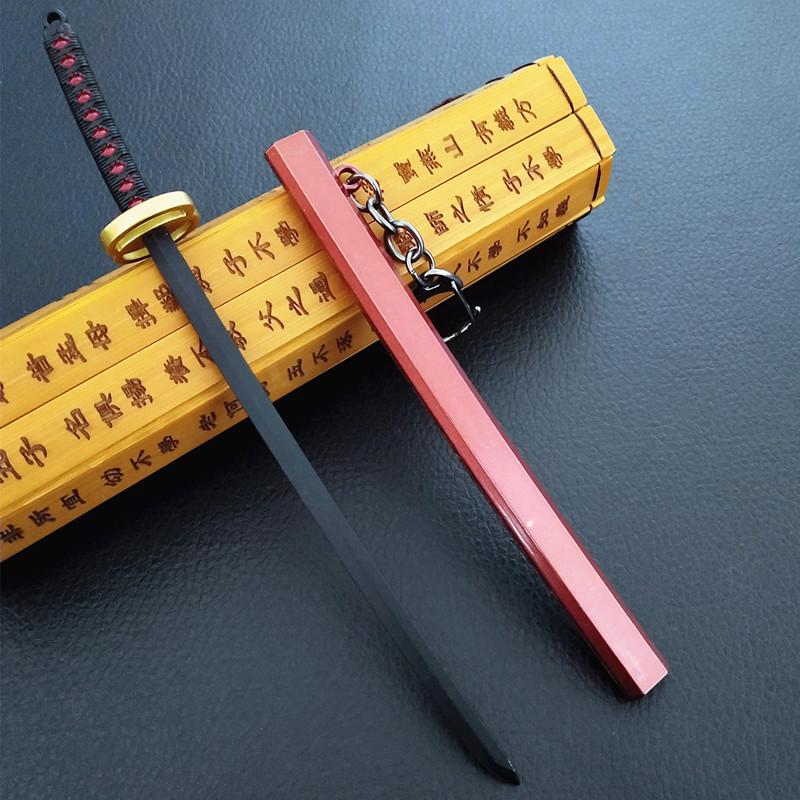 Модель меча-подвески «Убийца демонов Камадо Пламя и Ветер», брелок, 17 см