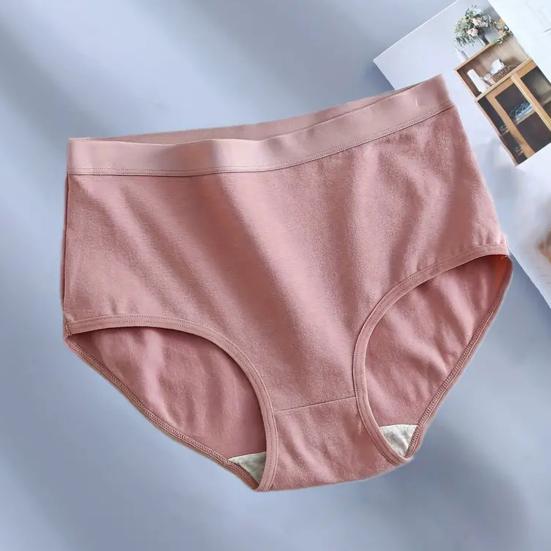 Women'S Cotton Underwear High Waisted Tummy Control Full Coverage Panties