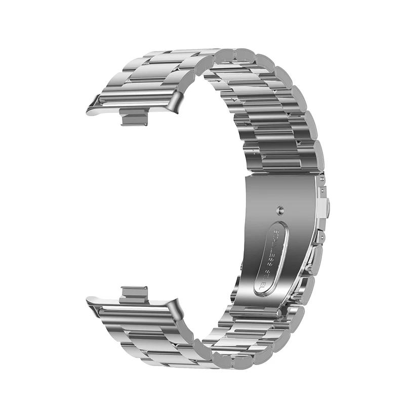 Металлический ремешок для Redmi Watch 4 Strap Smartwatch Браслет из нержавеющей стали Correa для Xiaomi Mi Band 9 Pro 8pro Сменный ремешок